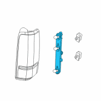 OEM Jeep Socket-Tail Lamp Diagram - 68033798AA