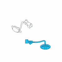 OEM 2012 Ford F-150 Marker Lamp Diagram - AL3Z-15442-B