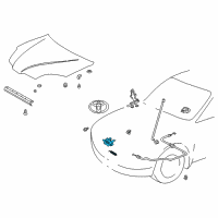 OEM 2002 Toyota Prius Generator Assembly Diagram - 53510-47020