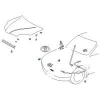 OEM 2009 Lexus LS600h Bolt, W/Washer Diagram - 90119-06423