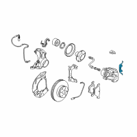 OEM 2008 BMW 535i Clip Diagram - 34-11-6-757-253