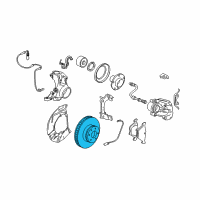 OEM 2006 BMW 525xi Brake Disc, Ventilated Diagram - 34-11-6-864-906