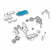 OEM 2000 Toyota Camry Valve Cover Diagram - 11201-79045