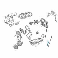 OEM 1998 Toyota Camry Guide Tube Diagram - 11452-74070