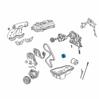 OEM 1992 Toyota Camry Idler Diagram - 13503-63011