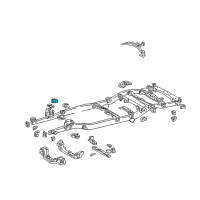 OEM 2006 Toyota Tundra Engine Bracket Diagram - 51401-0C010