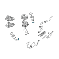 OEM 2003 Dodge Stratus Gasket-CROSSUNDER Pipe Diagram - 4764200