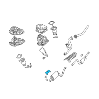 OEM Chrysler Bracket-MUFFLER Diagram - 4616448