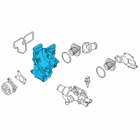 OEM 2020 Nissan NV200 Thermostat Housing Diagram - 11061-3TC0A