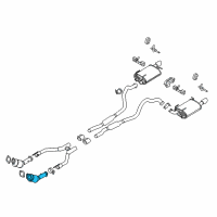 OEM 2013 Ford Mustang Converter Diagram - BR3Z-5E213-C