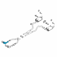 OEM 2013 Ford Mustang Converter Diagram - BR3Z-5E212-C