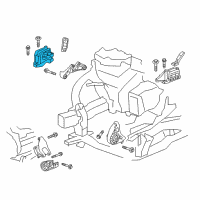 OEM 2021 Chevrolet Traverse Side Mount Diagram - 84499830