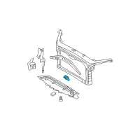 OEM 2008 Lincoln MKZ Ambient Temperature Sensor Diagram - 6E5Z-19E642-AA