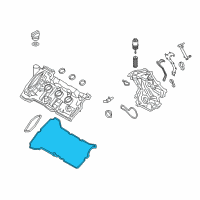 OEM 2016 Lincoln MKX Gasket Diagram - FT4Z-6584-C