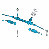 OEM Chevrolet Trax Gear Assembly Diagram - 42351614