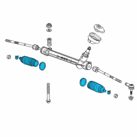 OEM Chevrolet Trax Boot Kit Diagram - 95166045