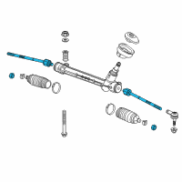 OEM 2014 Chevrolet Sonic Inner Tie Rod Diagram - 95952929