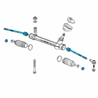 OEM 2016 Chevrolet Sonic Inner Tie Rod Diagram - 95952929