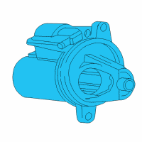 OEM 2002 Ford F-350 Super Duty Starter Diagram - 7C2Z-11002-A