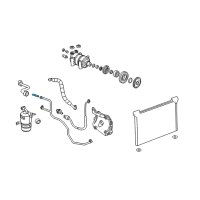OEM Cadillac Orifice Diagram - 19418346