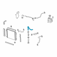 OEM Chevrolet Captiva Sport Heater Hose Diagram - 19257222