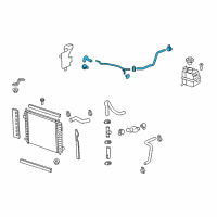 OEM 2012 Chevrolet Captiva Sport Hose & Tube Assembly Diagram - 19333231