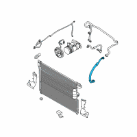 OEM 2011 Nissan Pathfinder Hose-Flexible, Low Diagram - 92480-ZS30A