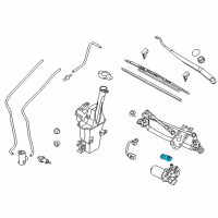 OEM Kia Sportage Crank Arm-Windshield WIPER Diagram - 98160D9000