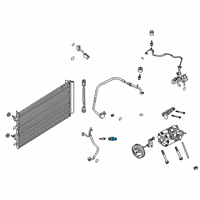 OEM 2020 Ford Escape SWITCH - AIR CONDIT.SYSTEM - V Diagram - LX6Z-19D594-A