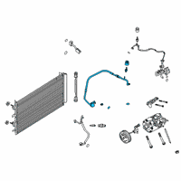 OEM 2021 Ford Escape TUBE ASY Diagram - LX6Z-19D742-E