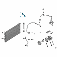 OEM 2022 Ford Escape TUBE ASY Diagram - LX6Z-19835-F