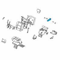 OEM Nissan Armada Rear Seat Armrest Assembly Diagram - 88700-ZQ30B