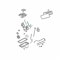 OEM 2010 Ford Explorer Sport Trac Front Cover Gasket Diagram - 7R3Z-6020-A