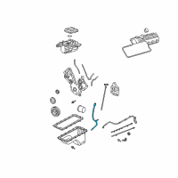 OEM 2009 Mercury Mountaineer Tube Assembly Diagram - 9L3Z-6754-C