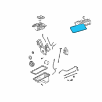 OEM 2007 Mercury Mountaineer Gasket Diagram - 7L1Z-6584-B