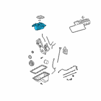 OEM 2009 Ford Explorer Intake Manifold Diagram - 9L3Z-9424-F