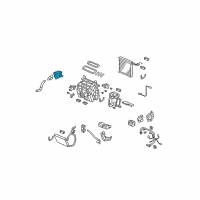 OEM Honda Crosstour Motor Assembly, Air Mix (Driver Side) Diagram - 79160-TA5-A21