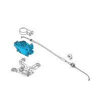 OEM 2010 Kia Soul ACTUATOR Assembly-Cruise Diagram - 964402K200