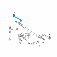 OEM 2003 BMW M5 Tie Rod End, Right Diagram - 32-21-1-091-724