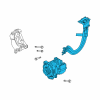 OEM 2009 Saturn Vue Alternator Diagram - 24238340