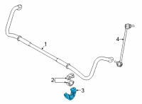 OEM 2022 BMW 230i xDrive STABILIZER SUPPORT Diagram - 31-30-5-A08-3A5