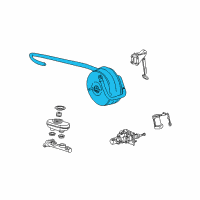 OEM 2005 Ford Excursion Booster Assembly Diagram - 5C7Z-2005-A