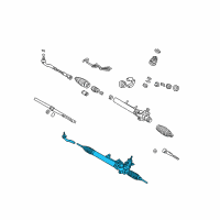 OEM 2004 Lexus GS430 Power Steering Link Assembly Diagram - 44200-30290