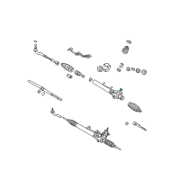 OEM 2005 Lexus GS300 Bearing(For Power Steering Control Valve Lower) Diagram - 90364-13005