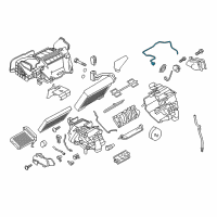 OEM Nissan Leaf Harness-Sub, Blower Unit Diagram - 27206-3NF0A