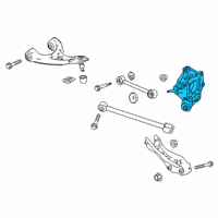 OEM 2019 Acura MDX Knuckle, Left Rear (Epb) Diagram - 52215-TZ6-A70