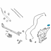OEM 2017 Kia Forte5 Cap-Windshield Washer Rs Diagram - 98623A6000