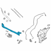 OEM 2018 Kia Soul Link Assembly-Windshield Wiper Diagram - 98120B2000