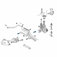 OEM Jeep Wrangler Bolt Diagram - 6505154AA