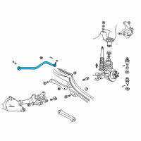 OEM 1999 Jeep Wrangler Bar-Track Diagram - 52088432